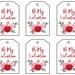 Fun and Pretty Printable Valentine’s Day Gift Tags - Etsy Singapore