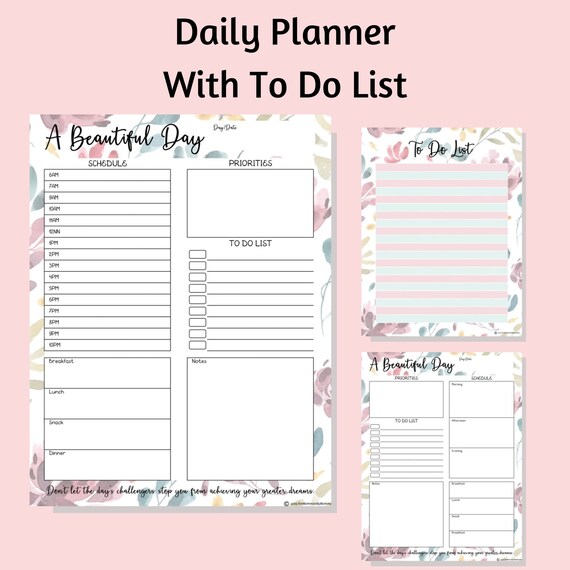 Flora Two Page Per Day Ring-bound Planner - Franklin Planner