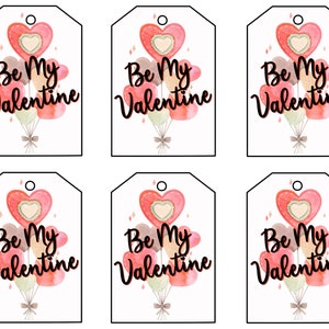Fun and Pretty Printable Valentine’s Day Gift Tags - Etsy Singapore