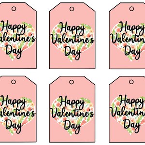 Fun and Pretty Printable Valentine’s Day Gift Tags - Etsy Singapore