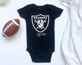 raiders baby onesie