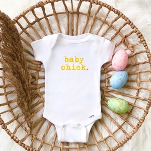 Baby Chick. Easter Baby ONESIES® | First Easter Outfit | Newborn Clothing | Shower Gift | Spring Easter  ONESIES® | Little Chick