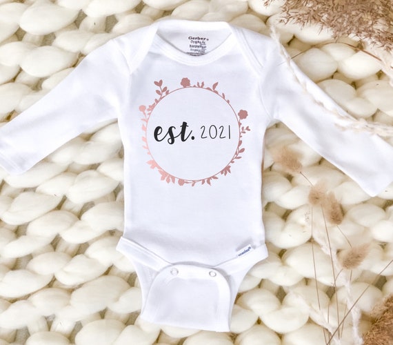 2021 baby onesie