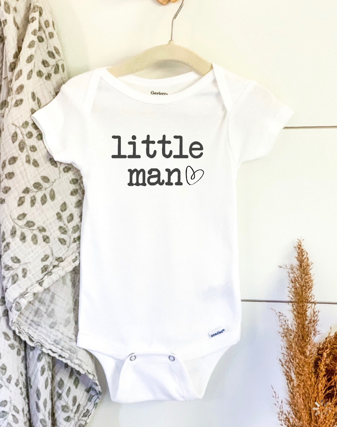Little Man Onesie Baby Boy Clothing Cute Newborn Outfits - Etsy India