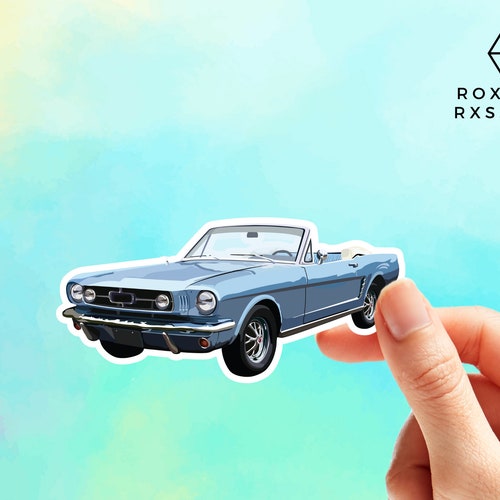 Classic Car Sticker Muscle Car Cars Clipart Autoclipart Etsy