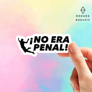 No Era Penal Sticker Mexican Stickers Mexico Stickers  Mexican Fiesta stickers Funny Sticker Mexican Clipart Stickers for Laptop Macbook Pro