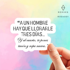 Maria Felix Phrase Sticker, Latina Phrase Motivation Sticker Macbook Decal Latina Power Sticker Water bottle decal Spanish Sticker