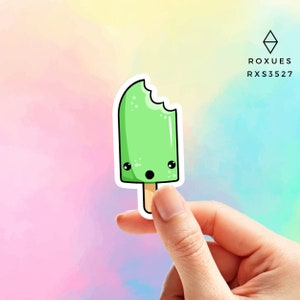 Ice Cream Popsicle Sticker Summer Kawaii Popsicle Sticker Lollipop Cute  Popsicle Water Bottle Sticker MacBook Vinyl Decal
