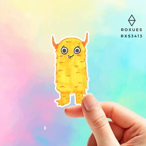 Doodle Monster Monsters Scary sticker Monster sticker Water Bottle Sticker Laptop Stickers Macbook Stickers Stickers Decals Vinyl Stickers