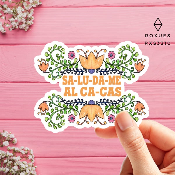 House of Flowers, Casa de las Flores, Paulina De La Mora Quotes Sticker Vinyl Decal Water Bottle Decal