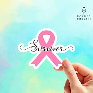 Survivor Sticker, Vinyl sticker, Laptop sticker, Macbook decal, Water Bottle Sticker, MacBook Sticker, Cancer Survivor