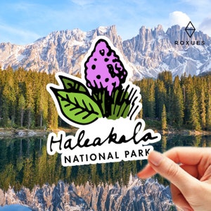 Haleakala National Park VINYL STICKER, Stickers for Laptop, Laptop Decals Stickers, MacBook Decal, MacBook Pro Sticker, Outdoors
