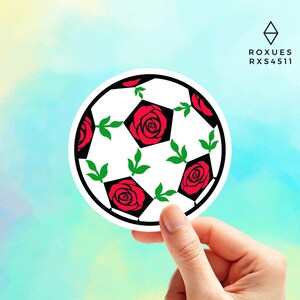 Soccer Vinyl Sticker, Sports sticker, laptop decal, macbook decal, Sports Soccer Sticker