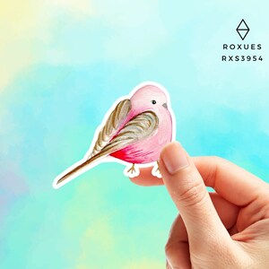 Watercolor Bird | Birdies stickers | Bird Sticker | Animal Decal | Laptop Sticker | Hydroflask Sticker | Water Bottle Decal | Bird Decor