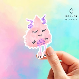 Doodle Monster Monsters Scary sticker Monster sticker Water Bottle Sticker Laptop Stickers Macbook Stickers Stickers Decals Vinyl Stickers