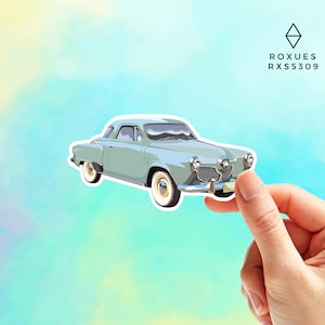 Classic Car Sticker, Muscle Car, Cars Clipart, Autoclipart, Vehicle Sticker, Stickers for Laptop Macbook Pro Stickers, Water Bottle Sticker