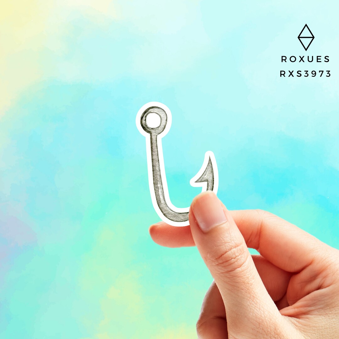 Fish Sticker Fish Decal Fishing Sticker Fishing Vinyl Etsy