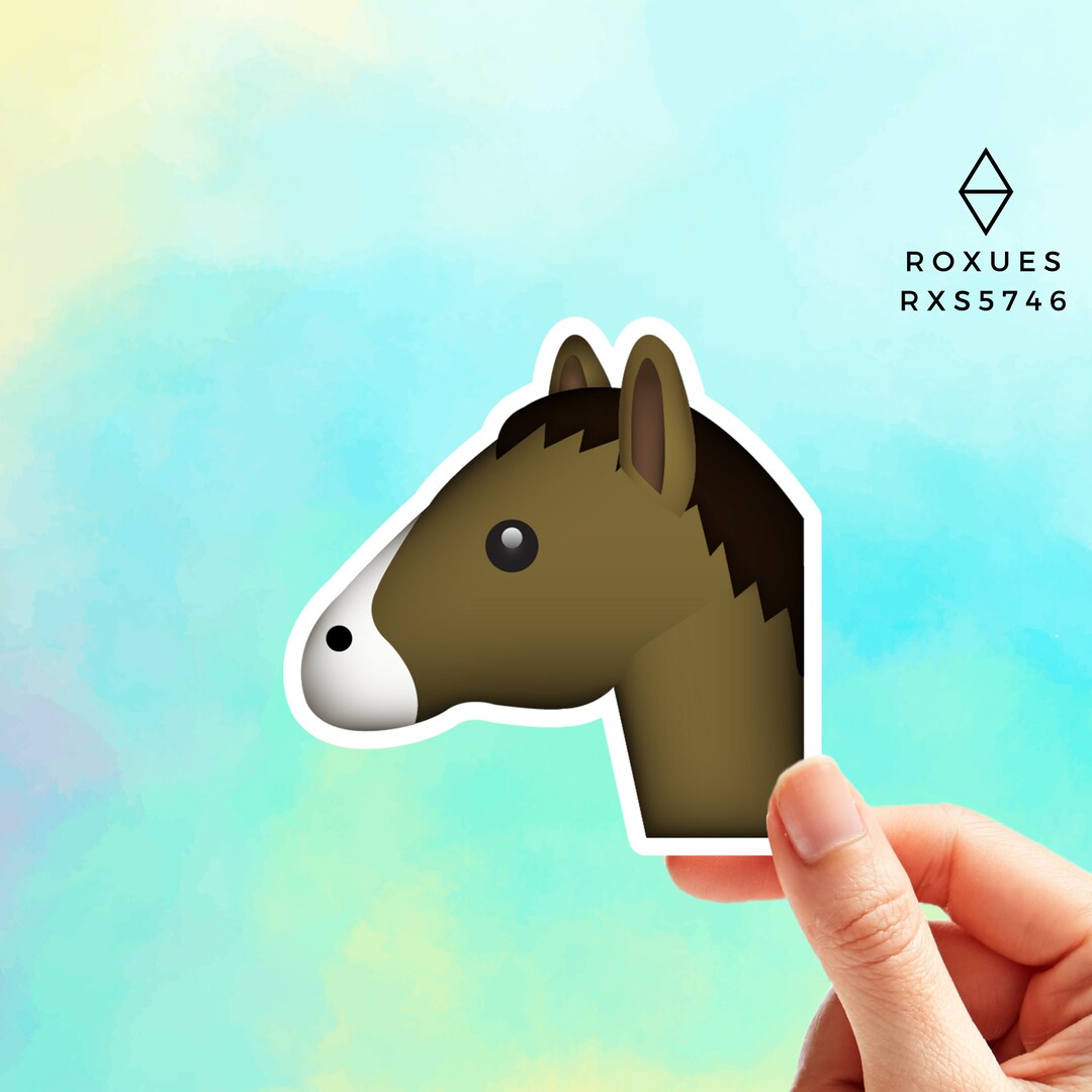 Horse Emoji Sticker, Emoji Faces, Cool Stickers, Whatsapp Emojis