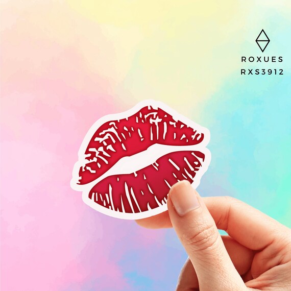 Kiss Mark Emoji Sticker Emoji Faces Cool Stickers Whatsapp Etsy México