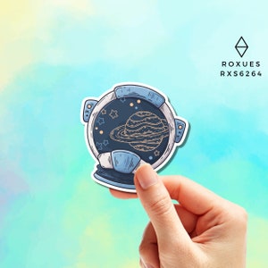Space Sticker, Nasa Sticker Solar System Sticker Planets space galaxy Vinyl Decal Macbook Sticker Space Sticker