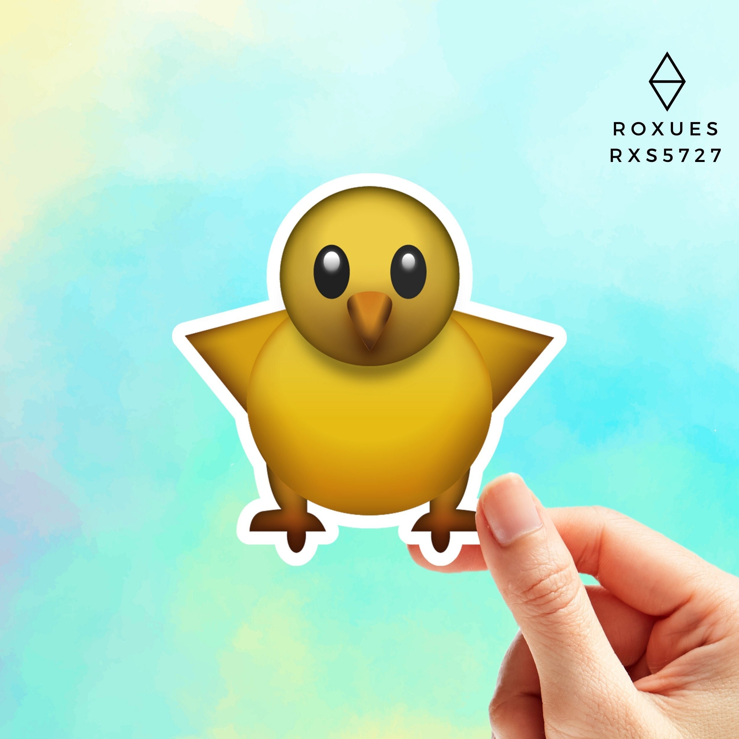 Baby Chick Emoji Sticker, Emoji Faces, Cool Stickers, Whatsapp Emojis, Stickers for Laptop, MacBook Pro Stickers, Waterbottle Stickers