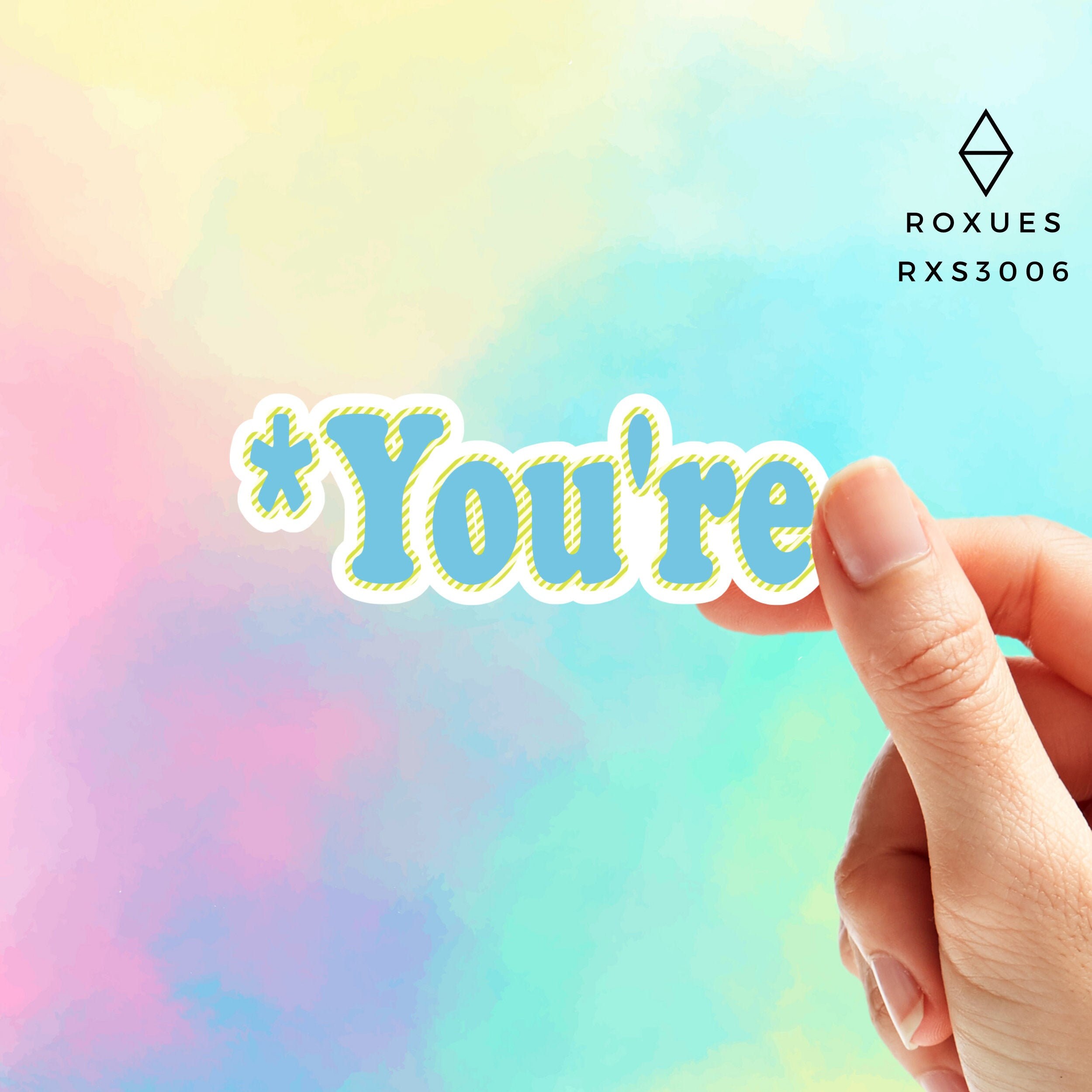 Youre sticker youre Grammar sticker Grammar police Youre Etsy