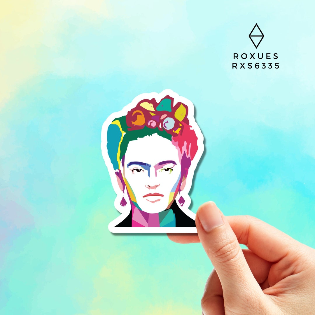 Frida Kahlo Sticker, Viva La Vida Frida Sticker, Mexican Sticker Frida