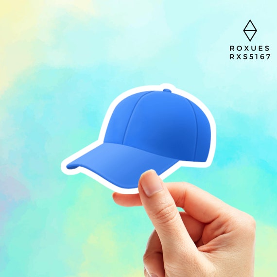 Blue Hat Emoji Sticker Emoji Faces Cool Stickers Whatsapp Etsy