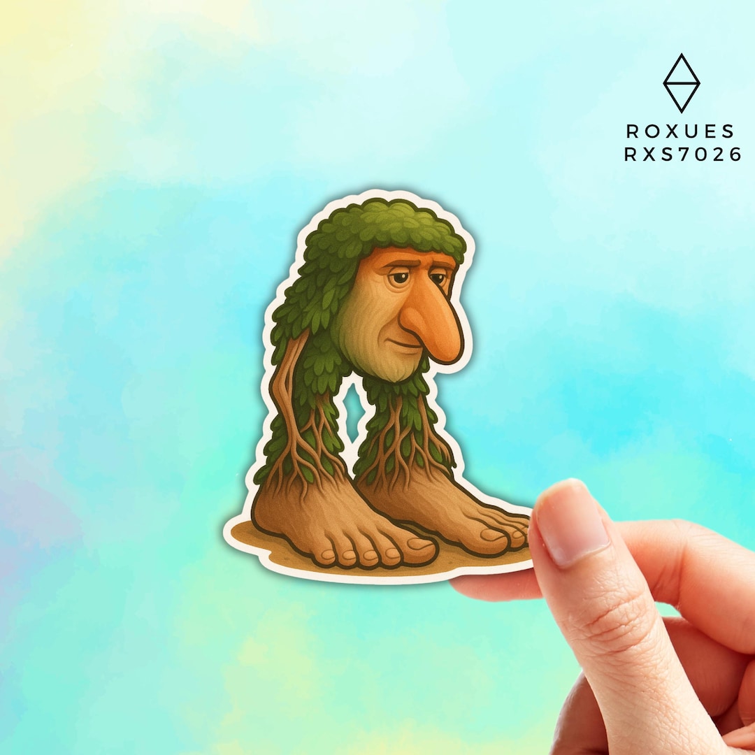 Br Br Patapim Sticker | Italian Brainrot Meme | Absurd Vinyl Sticker