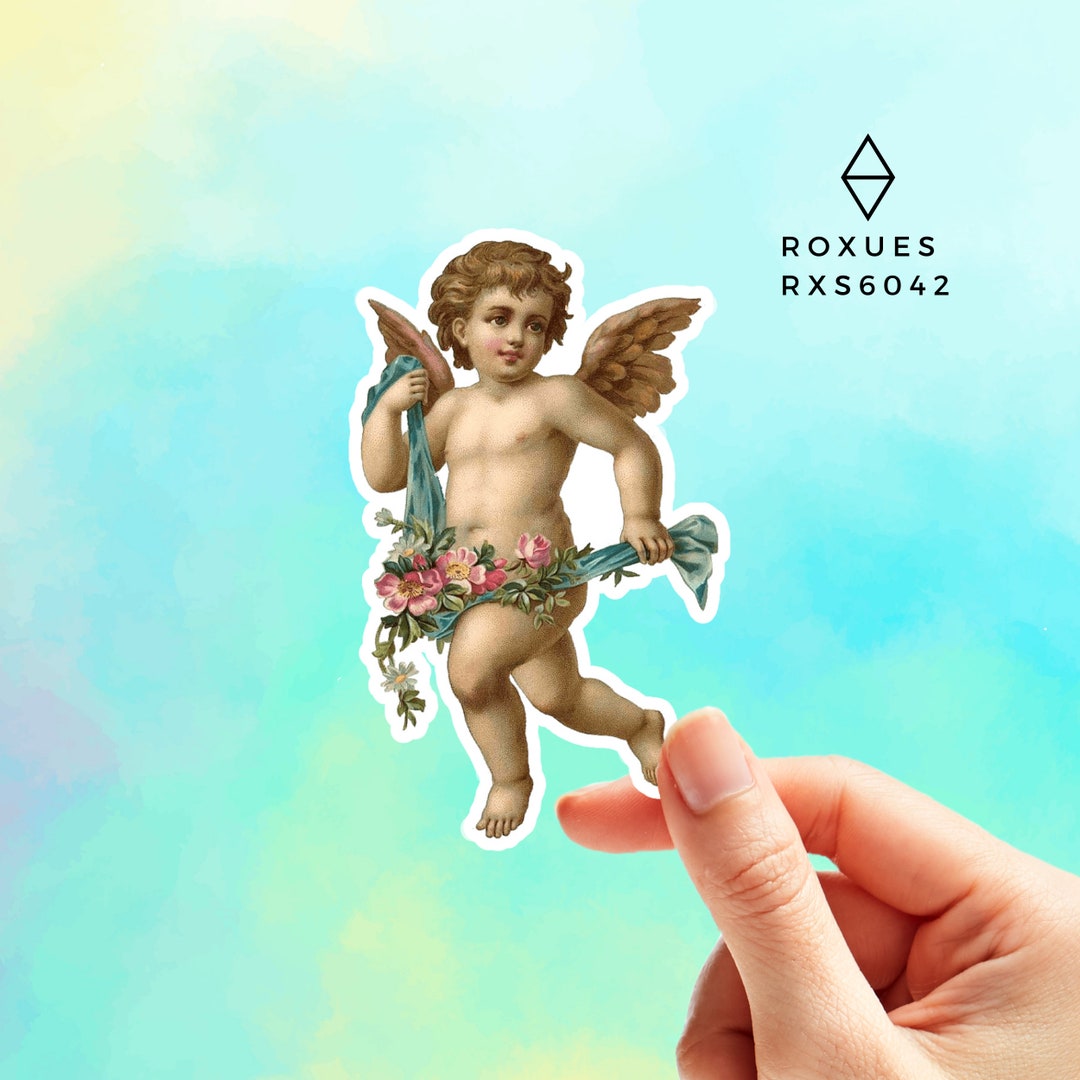 Angel Sticker, Catholic Sticker, Mexican Sticker, Angel, Water Bottle ...