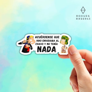 Chavo del 8 Stickers, Kiko Stickers, Mexican Stickers, Mexica Pride, Stickers for Laptop, MacBook Pro Stickers, Waterbottle Stickers