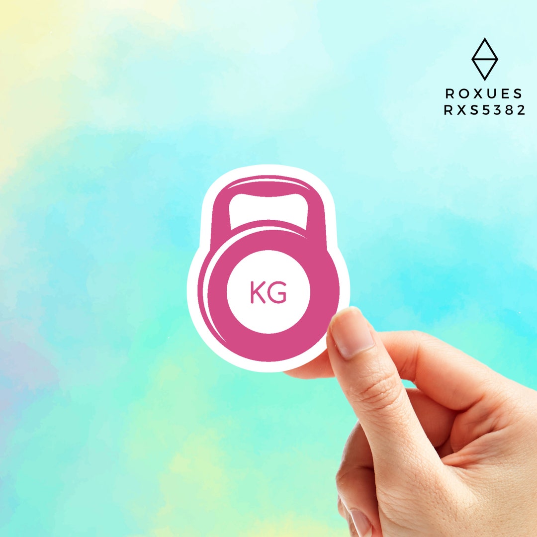 Gym Sticker Fitness Sticker Vinyl Sticker Laptop Sticker Etsy