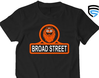 BROAD STREET GRITTY | Philadelphia Hockey themed Soft Ringspun Pre-Shrunk Cotton T-Shirt