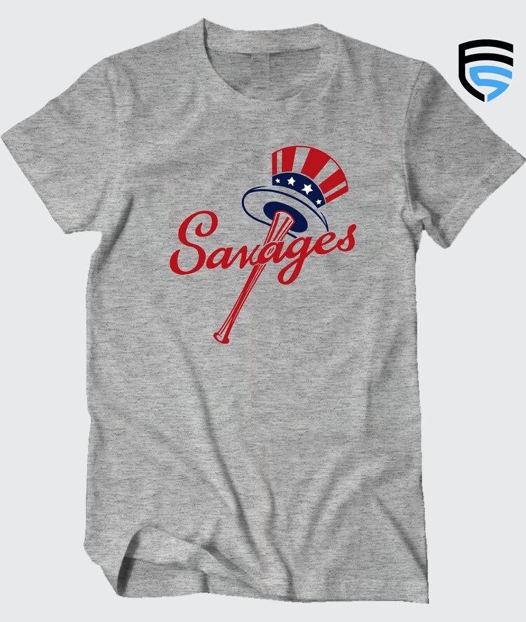 yankees savages t shirt