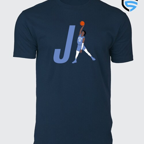 JA 12 Memphis Basketball Themed Soft Ring Spun Preshrunk Etsy