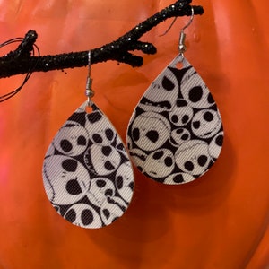 Jack Skellington Drop Earrings