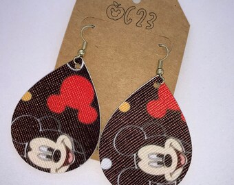 Mickey Mouse Drop Earrings