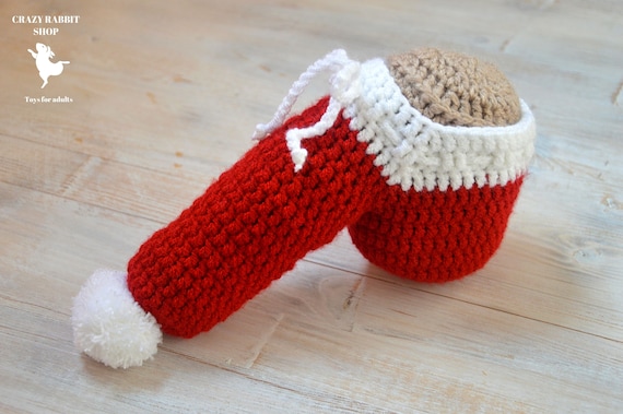 Red Dick Warmer Cute Cock Sock Naughty Valentines Day Gift Etsy