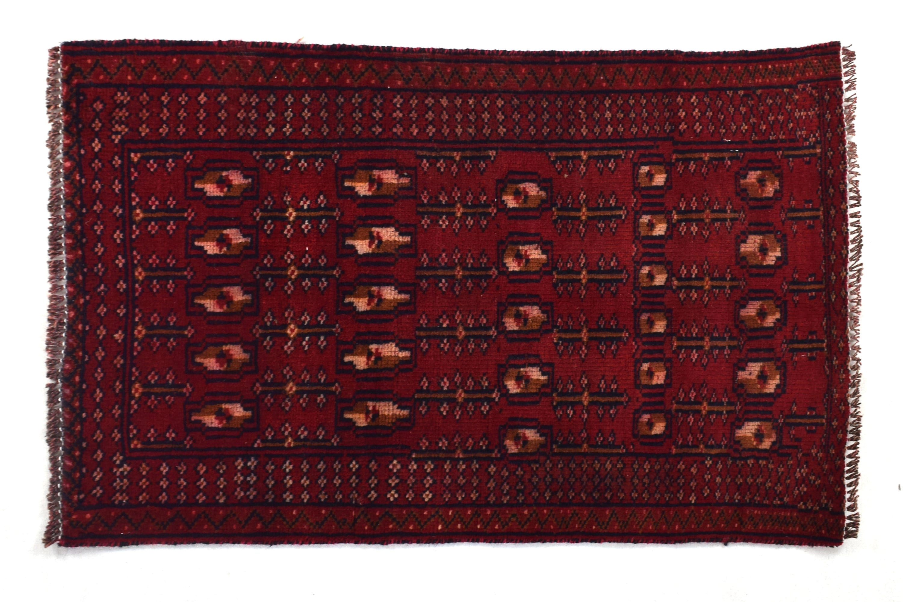 2x3 Ft Handmade Area Rug From Anatolian Design Turkish Wool 