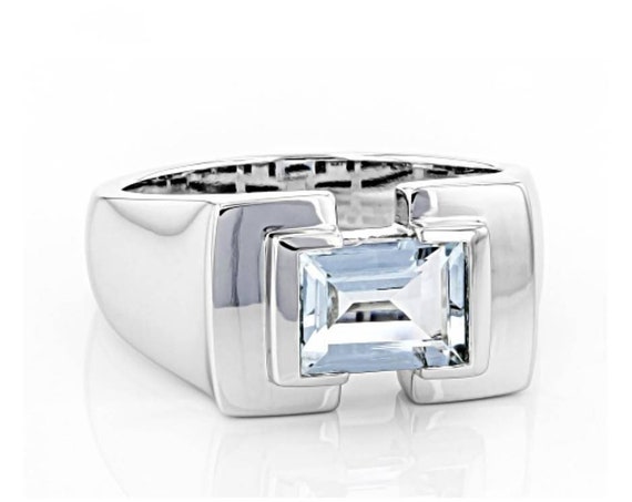 Tank white gold ring Cartier Blue size 53 EU in White gold - 21178505
