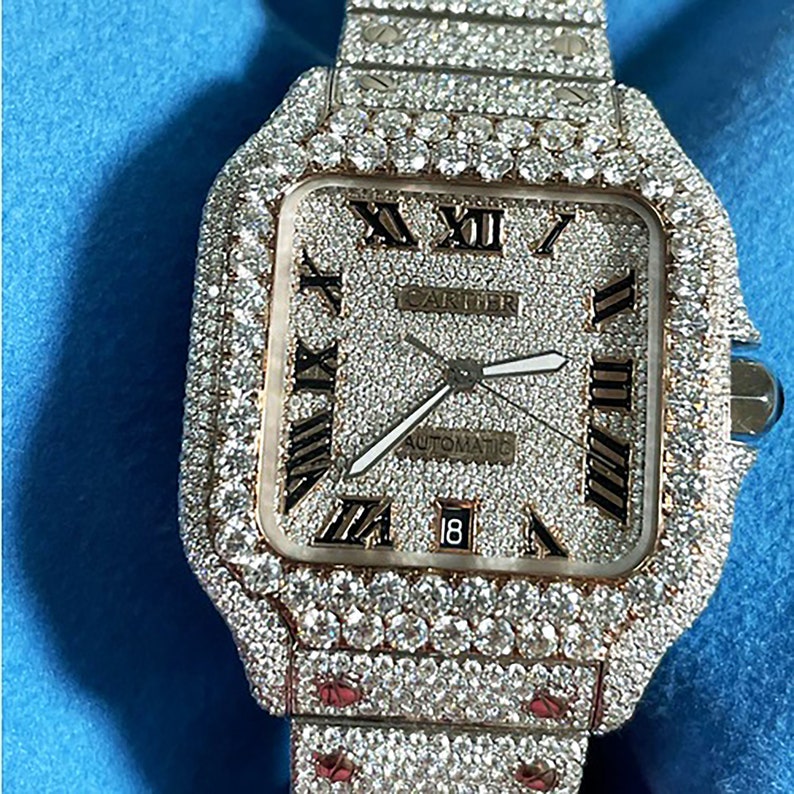 iced out vvs watch