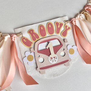 GROOVY Birthday Party | Groovy HighChair Banner | Groovy One