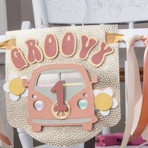 GROOVY Birthday Party | Groovy HighChair Banner | Groovy One