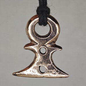 Authentic bronze Viking Ax Pendant / Battle Ax Amulet / War Gift / Ancient Viking Artifact / Jewelry Men