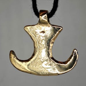 Authentic Viking Ax Pendant / Battle Ax Amulet / Ancient Artifact Vikings / Jewelry for men / Medieval Artifacts / Medieval Amulet