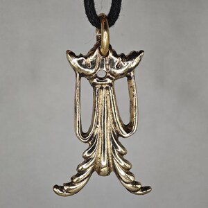 Big ancient medieval amulet. Medieval artifacts