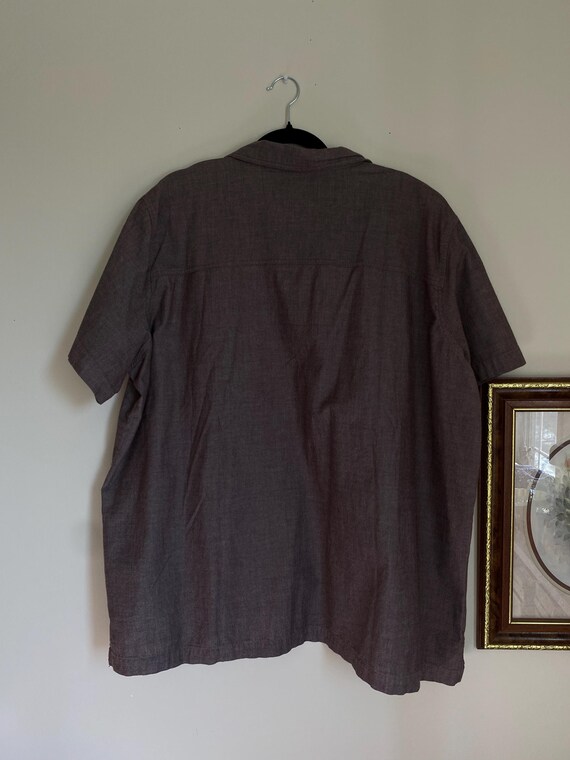 Vintage Patchwork Button-Up Top - image 6