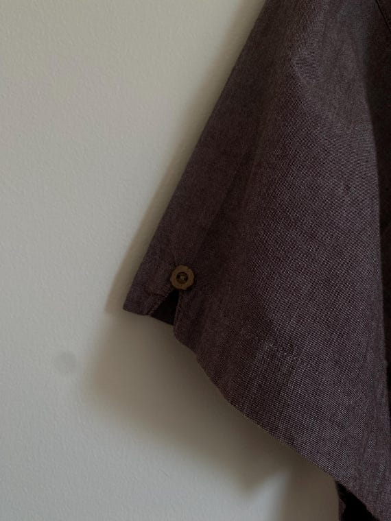 Vintage Patchwork Button-Up Top - image 5