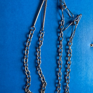 Chained Nipple Clamps