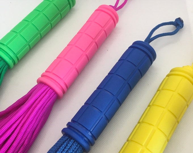 Paracord Flogger,  Various Colours, Vegan Friendly